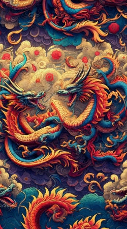 coque Chinese Dragon Oracle