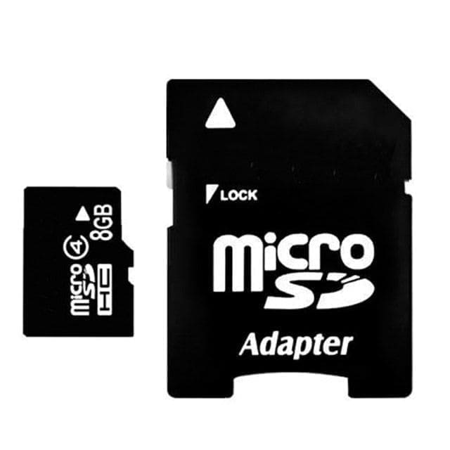 Carte Micro SD 8GO avec Adaptateur SD - Ma Coque