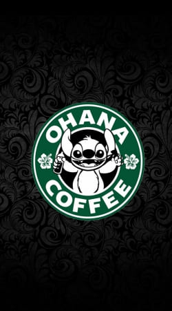 Coque Ohana Coffee pour téléphone Iphone / Samsung / Xiaomi / Huawei et plus