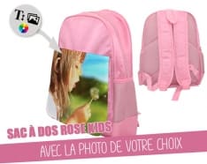 Sac à dos rose enfant