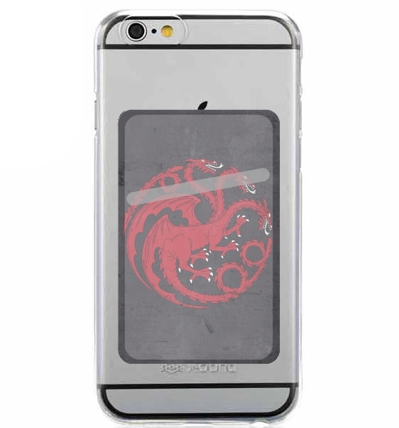 Porte Flag Dragon House Red