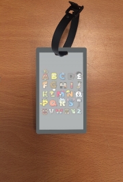 Porte Clé - Format Rectangulaire Alphabet Geek