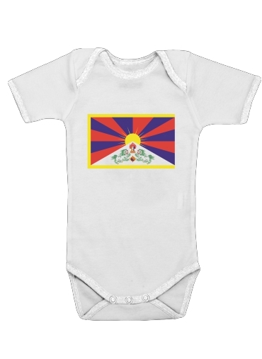Body Flag Of Tibet