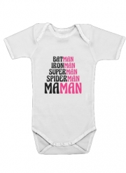 Body Maman Super Heros Pour Bebe