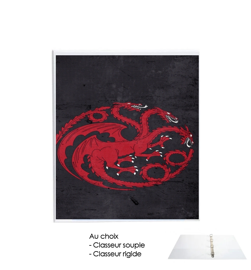 Classeur Flag Dragon House Red