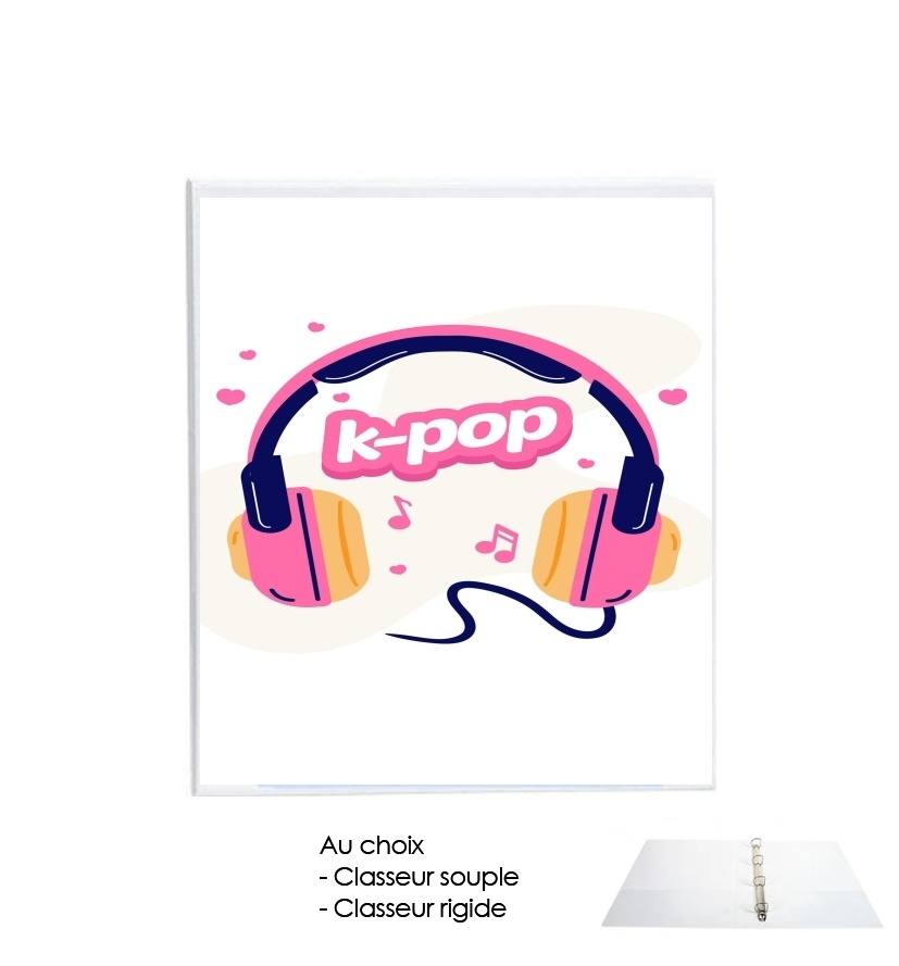 Classeur I Love Kpop Headphone