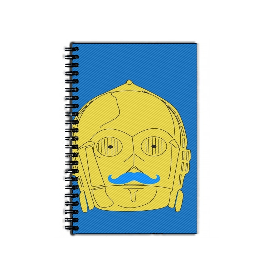 Cahier Droid Moustache