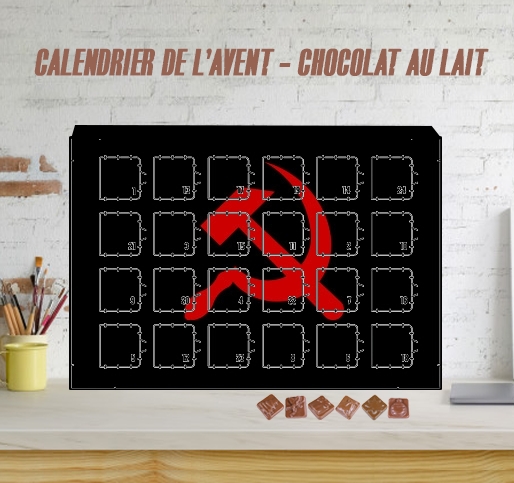 Calendrier Communiste faucille et marteau