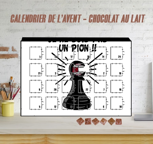 Calendrier Je ne suis pas un pion