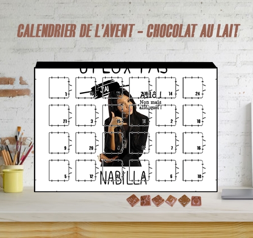 Calendrier Je peux pas j'ai Nabilla Allo