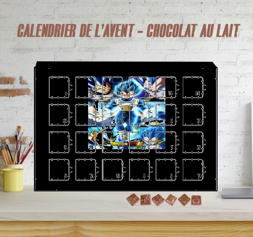 Calendrier Vegeta SSJ Blue