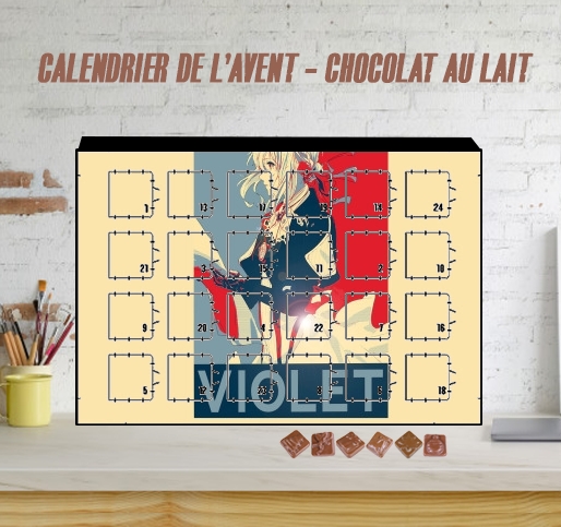 Calendrier Violet Propaganda