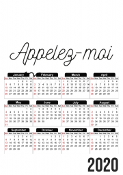 Calendrier Mariage 2023 Calendrier Appelez Moi Monsieur Mariage 30X43Cm Format A3 À Petits Prix