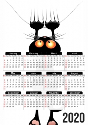 Agenda Chat Noir Qui S Accroche A Petits Prix