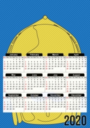 Calendrier Moustache 2023 Calendrier Droid Moustache 30X43Cm Format A3