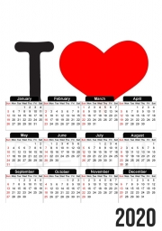 Calendrier photo 30x43cm format A3 Nutella - Personnaliser avec votre texte  ou prénom