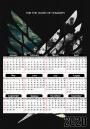 Calendrier Saitama x Titan 30x43cm géant à petits prix