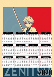 Calendrier photo 30x43cm format A3 Propaganda Naruto Frog