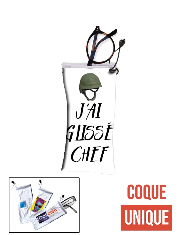 Housse J'ai glissé chef