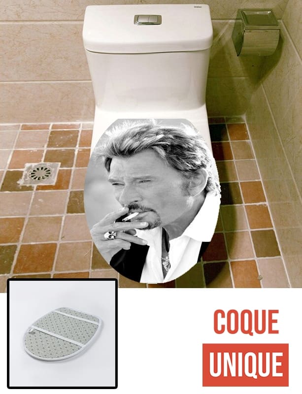 abattant wc fantaisie et pas cher, stickers toilette
