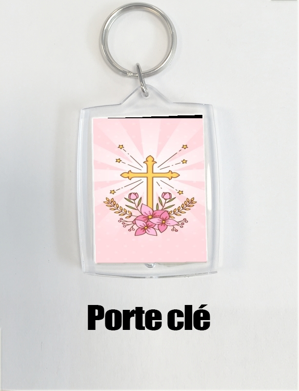 Porte Clé Moto Communion
