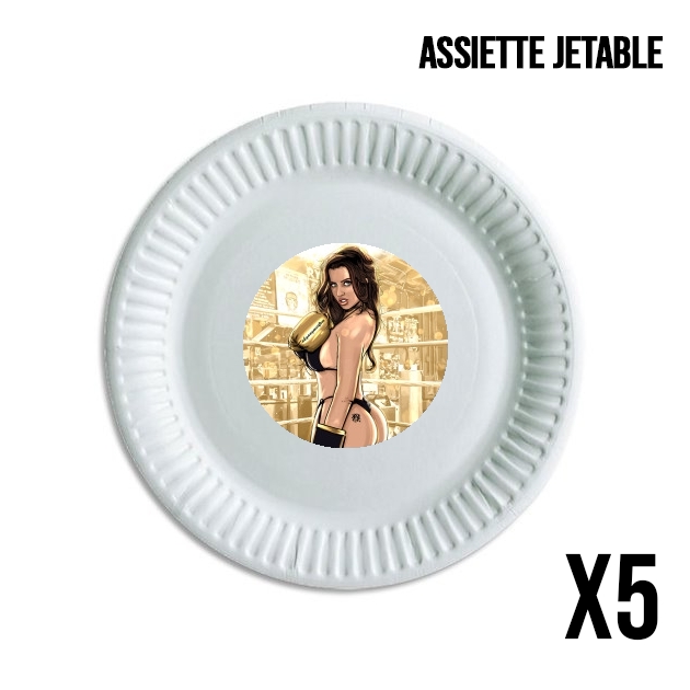 Assiette Abigail 