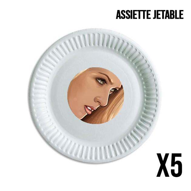 Assiette Abigaile