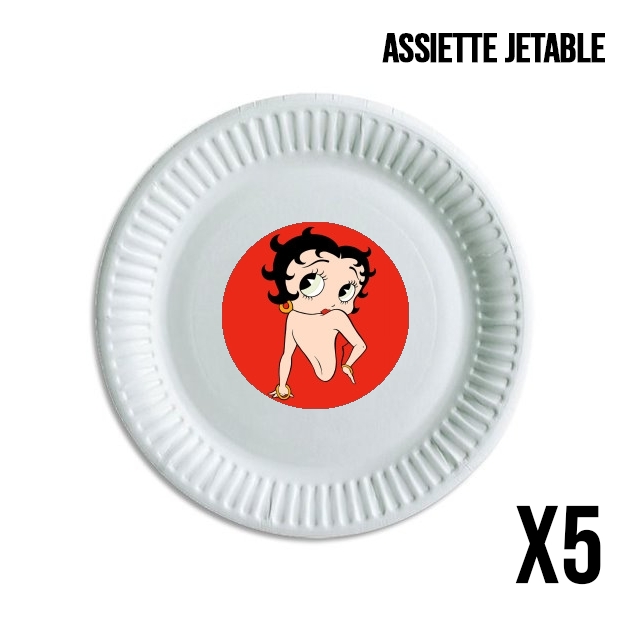 Assiette Betty boop