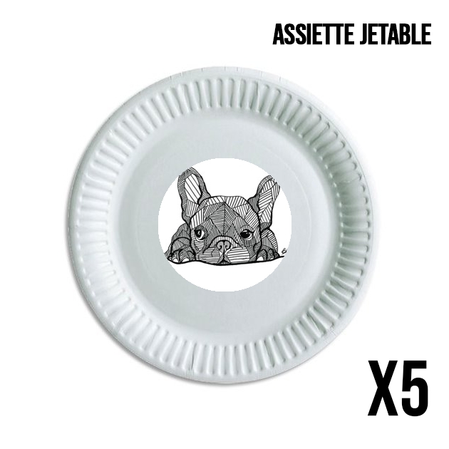 Assiette Bouledogue