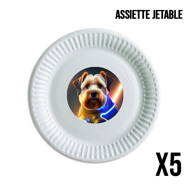 Assiette Cairn terrier