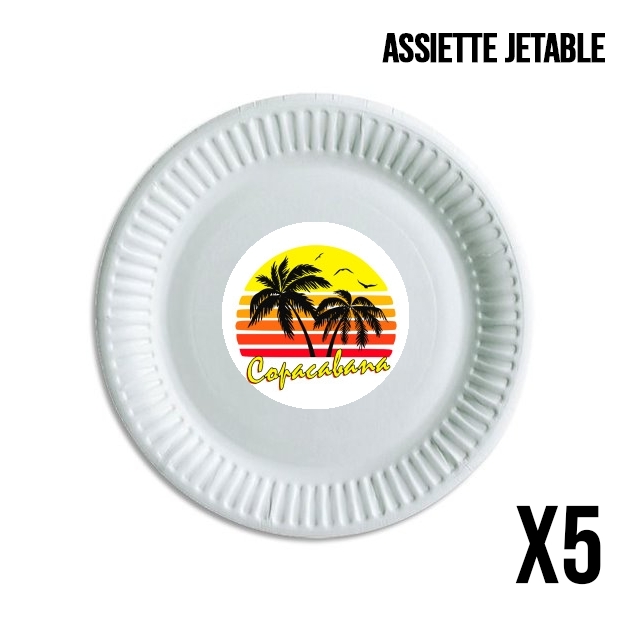 Assiette Copacabana Rio