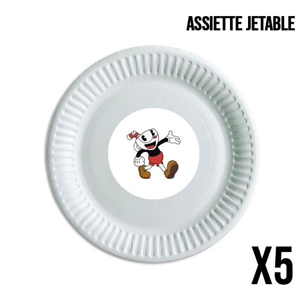 Assiette Cuphead