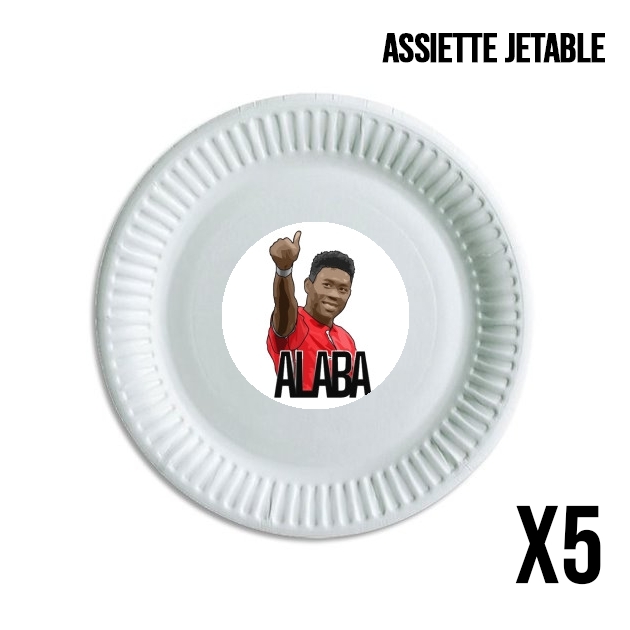 Assiette David Alaba Bayern