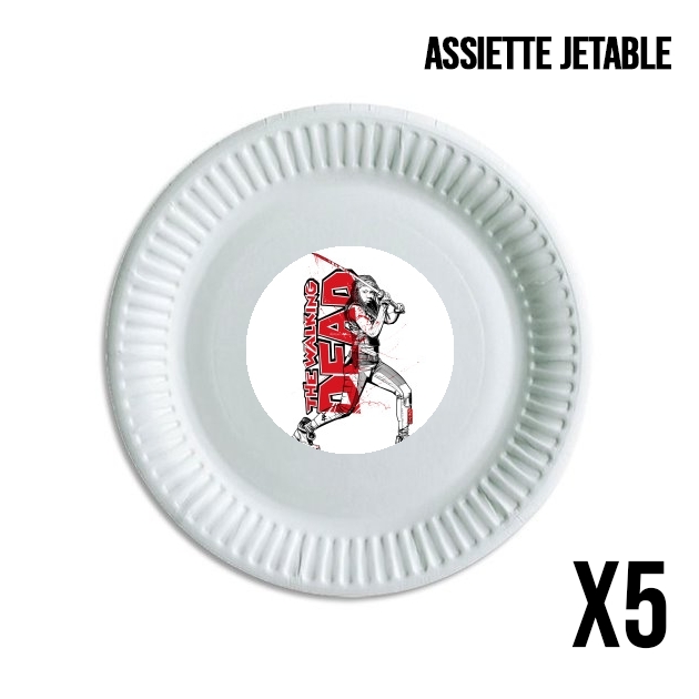 Assiette Deadly Michonne