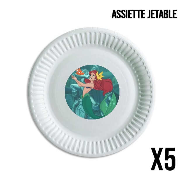 Assiette Disney Hangover Ariel and Nemo