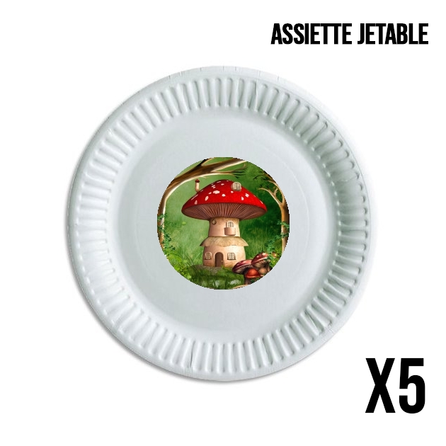 Assiette Dwarf Land