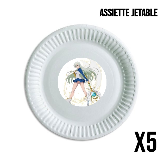 Assiette elizabeth liones