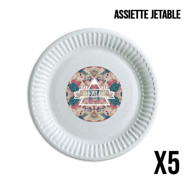 Assiette FALL LOVE