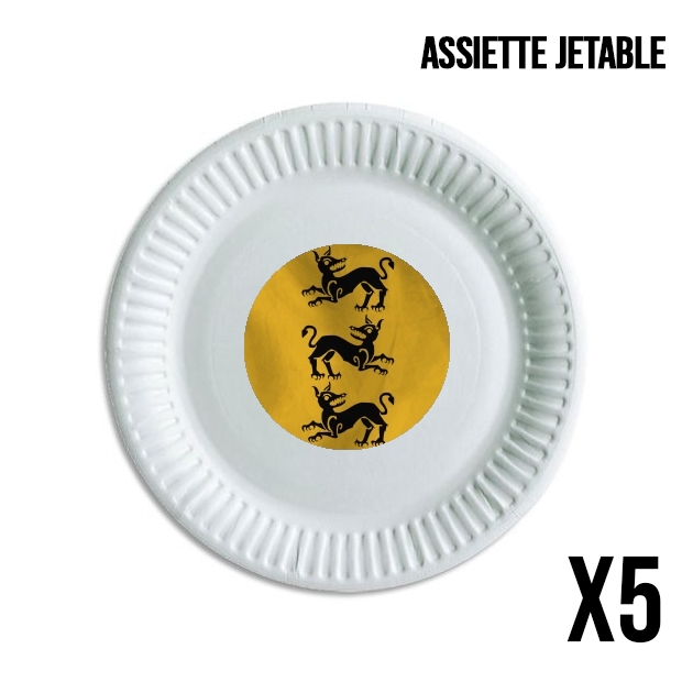 Assiette Flag House Clegane