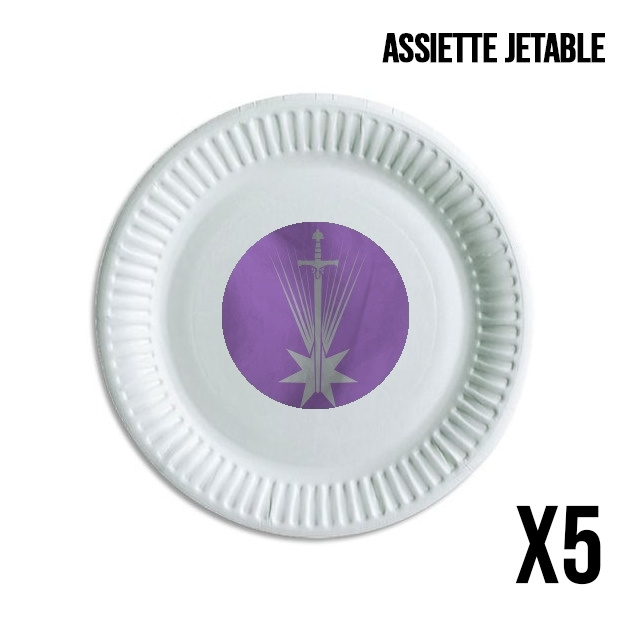 Assiette Flag House Dayne