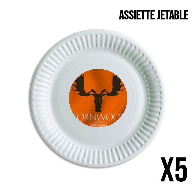 Assiette Flag House Hornwood