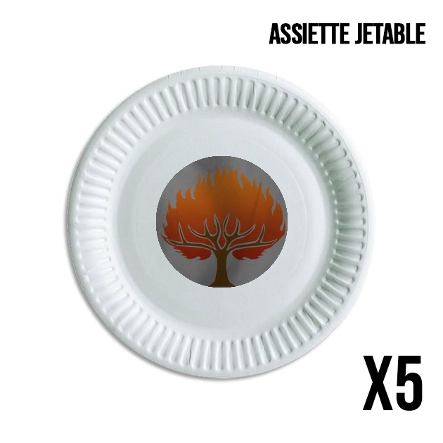 Assiette Flag House Marbrand