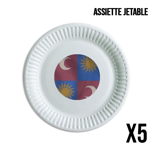 Assiette Flag House Tarth