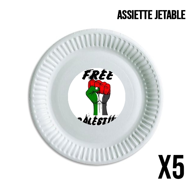 Assiette Free Palestine