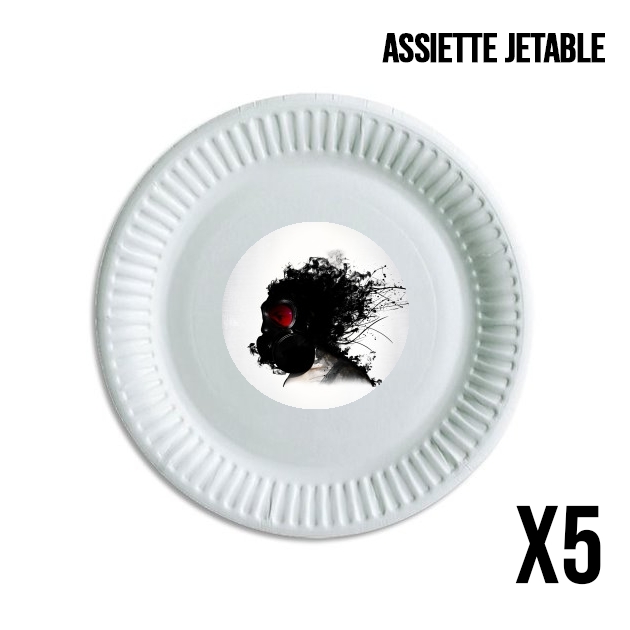 Assiette Ghost Warrior