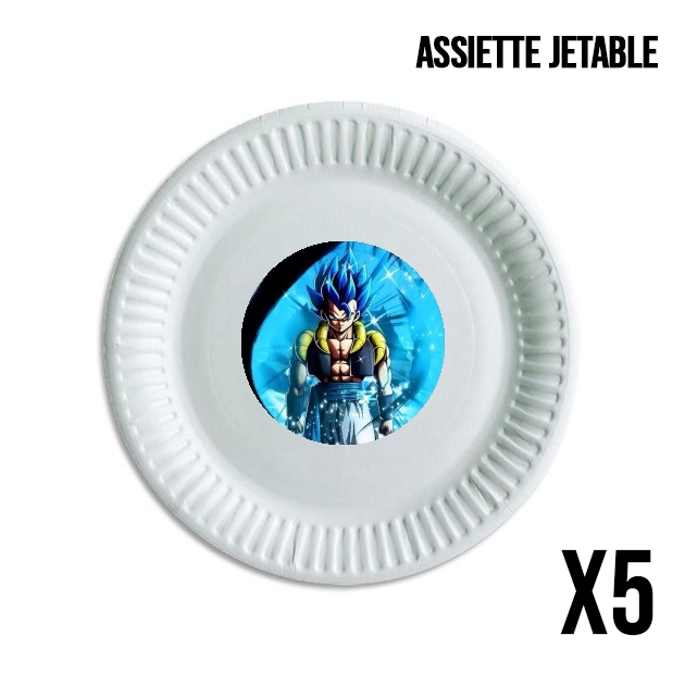 Assiette Gogeta SSJ Blue ArtFusion