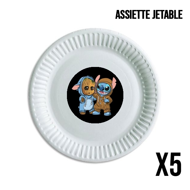 Assiette Groot x Stitch