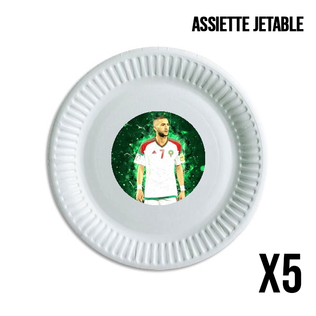 Assiette Hakim Ziyech The maestro