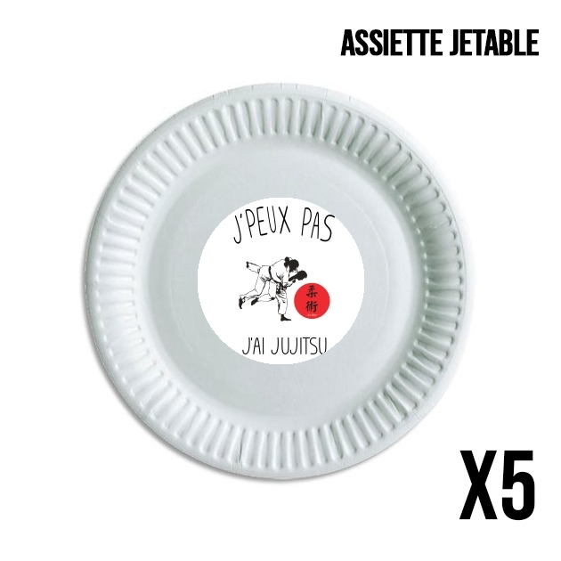 Assiette Je peux pas jai jujitsu