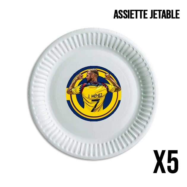 Assiette Jeremy Menez America 